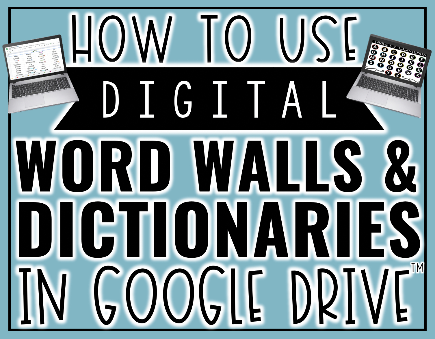 How To Use Digital Word Walls And Dictionaries In Google For Blank Word Wall Template Free