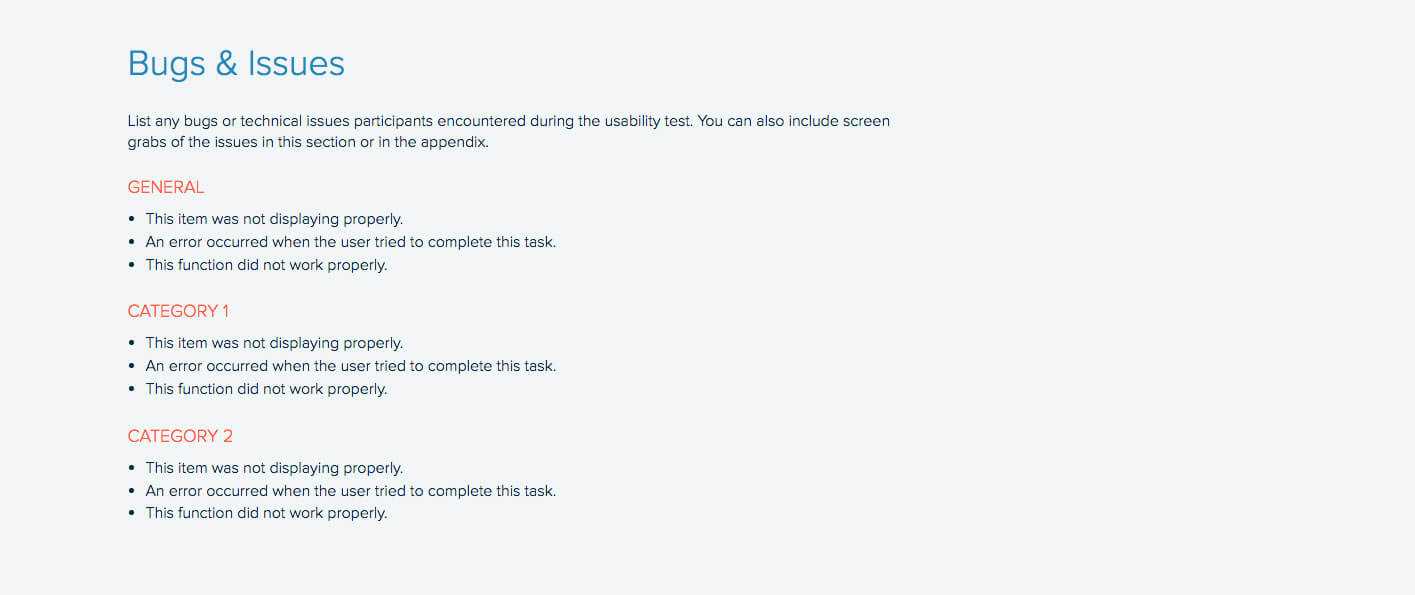 How To Write A Usability Testing Report (With Samples) | Xtensio With Usability Test Report Template