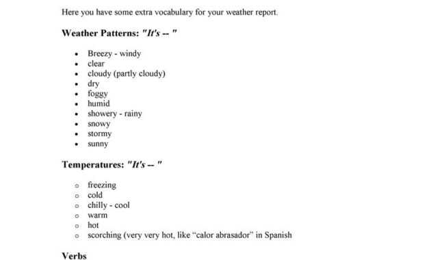 How To Write A Weather Report - English Esl Worksheets pertaining to Kids Weather Report Template