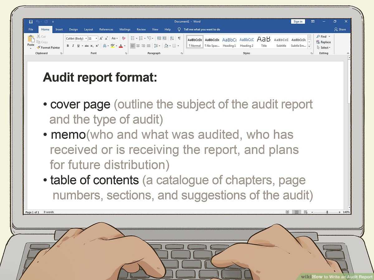 How To Write An Audit Report: 14 Steps (With Pictures) – Wikihow For Internal Control Audit Report Template