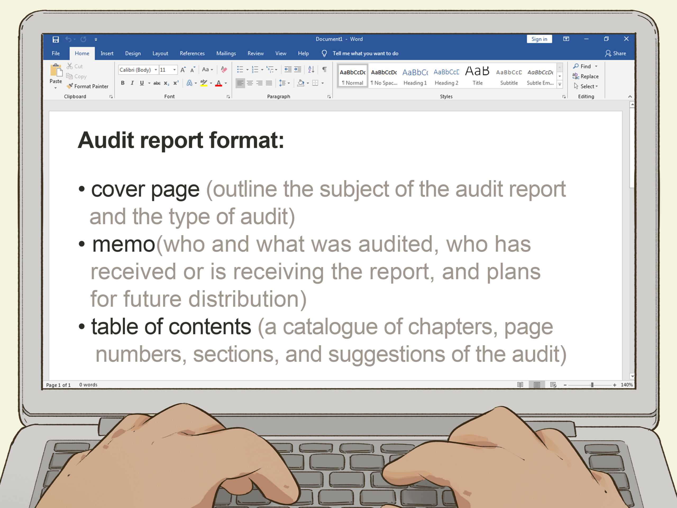 How To Write An Audit Report: 14 Steps (With Pictures) – Wikihow Pertaining To Information System Audit Report Template
