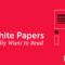 How To Write White Papers People Actually Want To Read Throughout White Paper Report Template