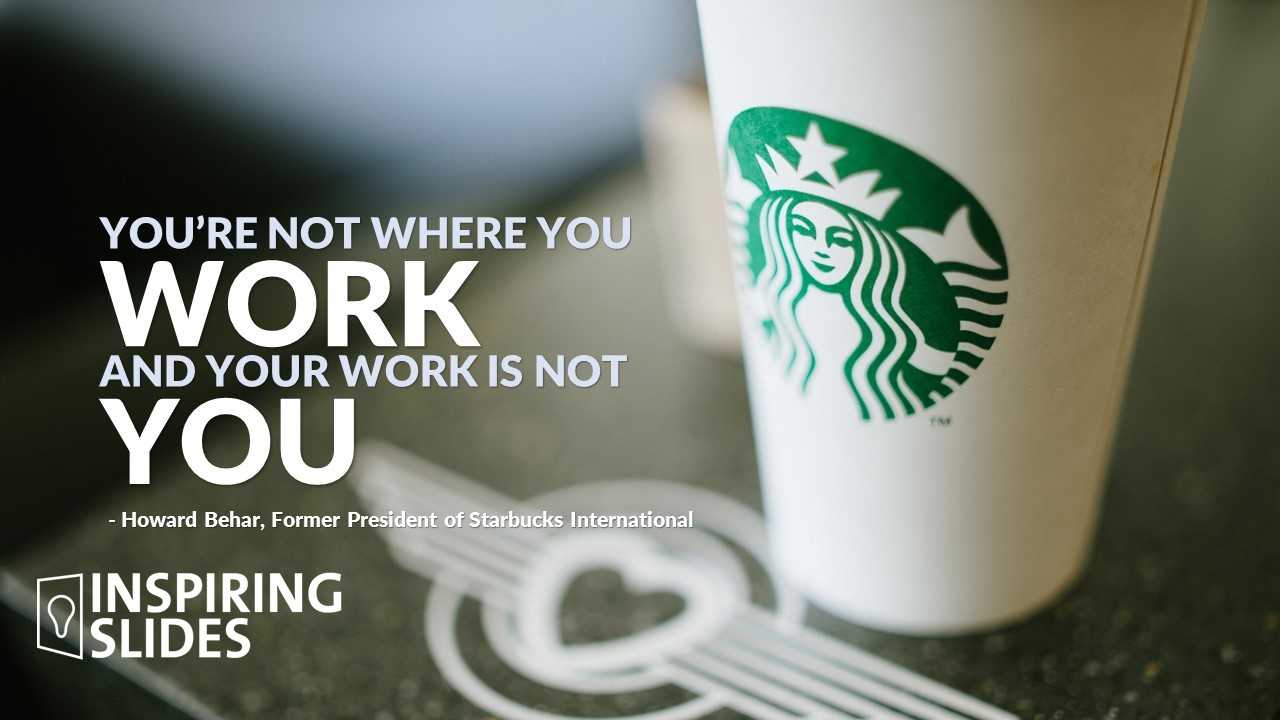Howard Behar – Slide | Inspiringslides Intended For Starbucks Powerpoint Template