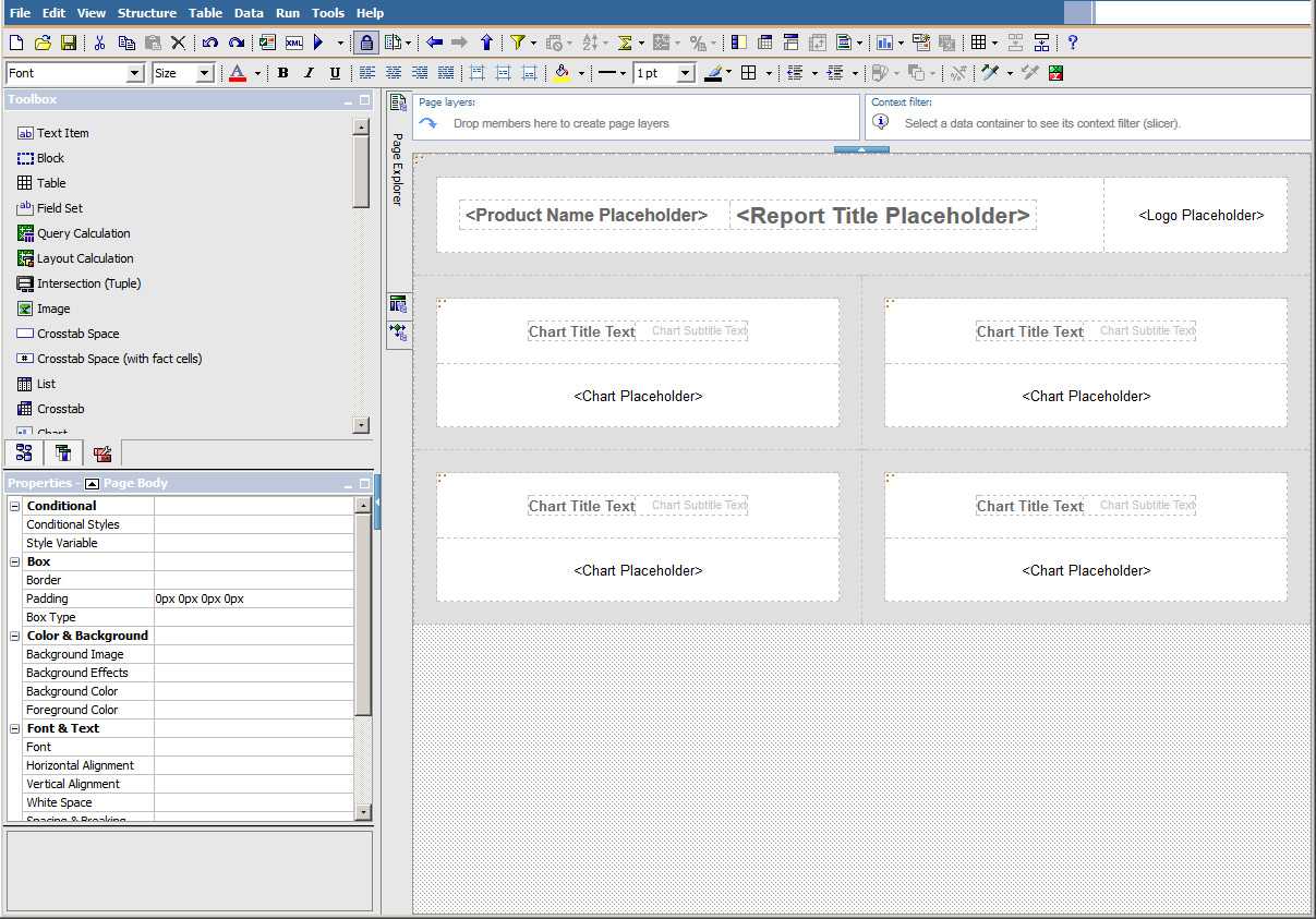 Ibm Business Analytics Proven Practices: How To Implement A Regarding Cognos Report Design Document Template