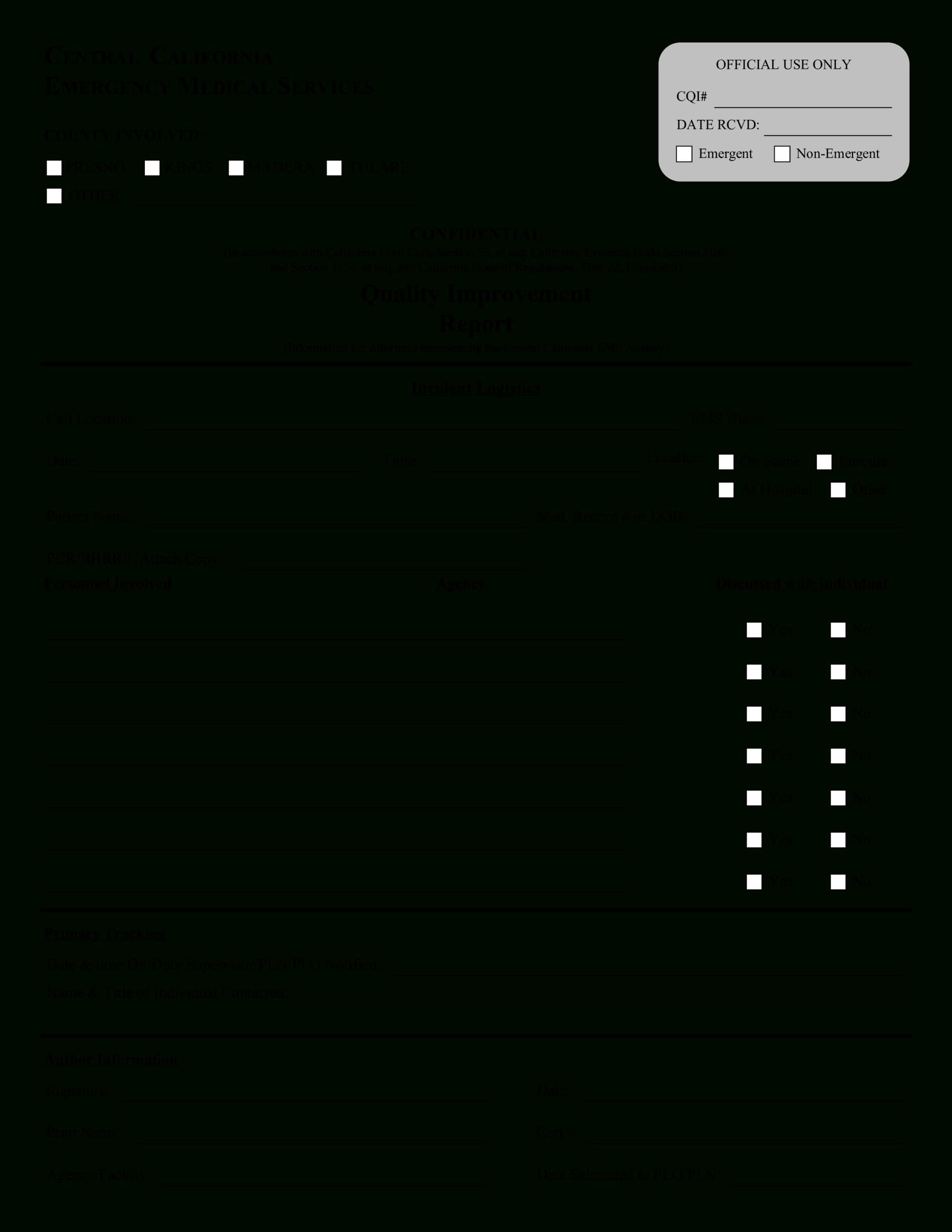 Improvement Report | Templates At Allbusinesstemplates Intended For Improvement Report Template