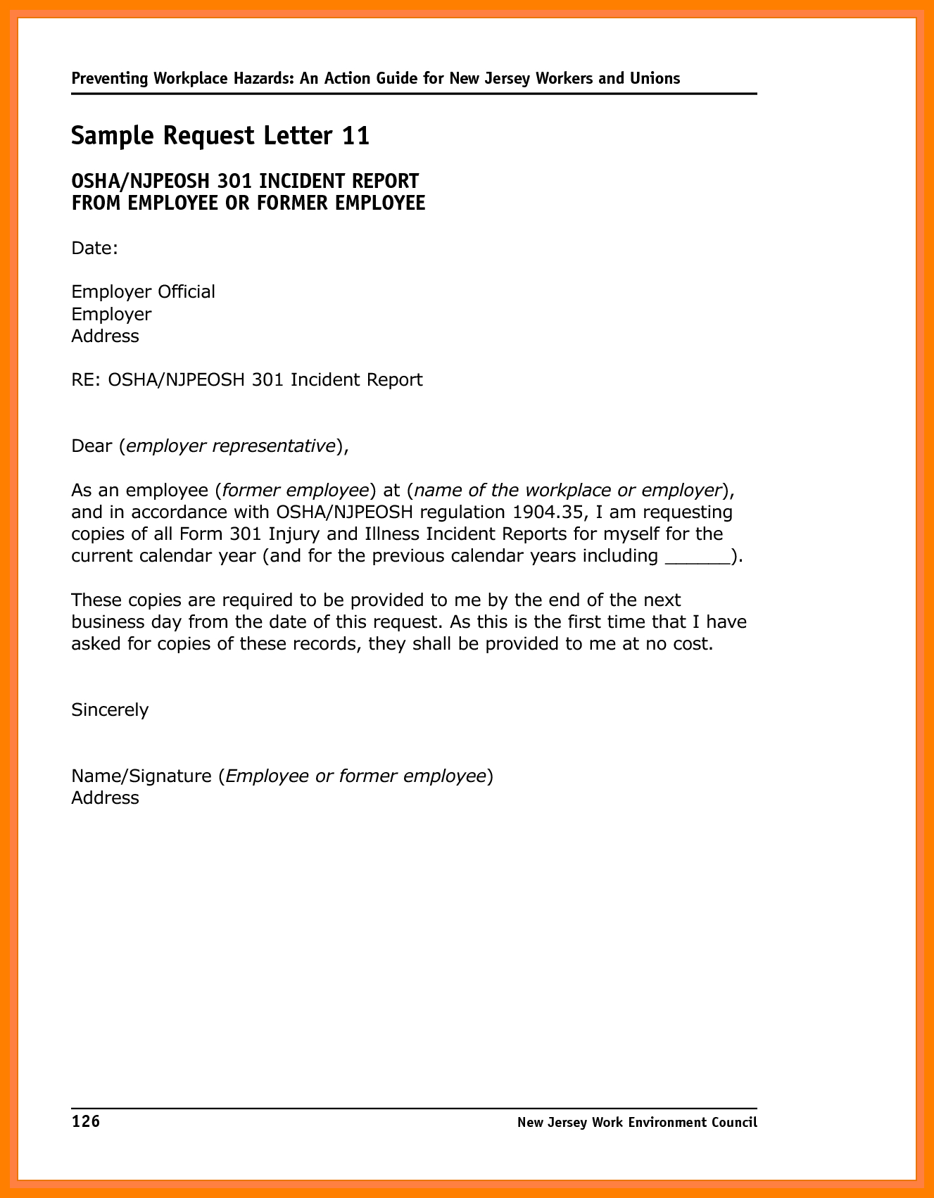 Incident Report Letter Sample In Workplace – Mahre In School Incident Report Template