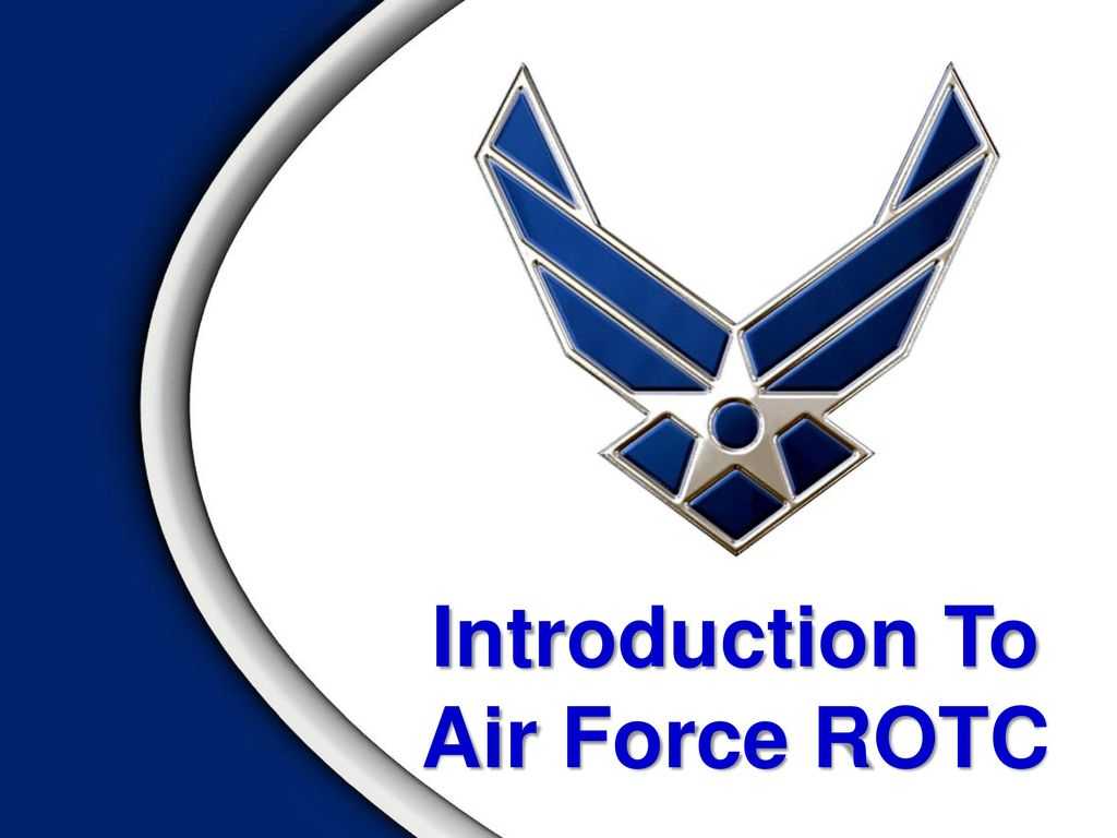 Introduction To Air Force Rotc – Ppt Download In Air Force Powerpoint Template