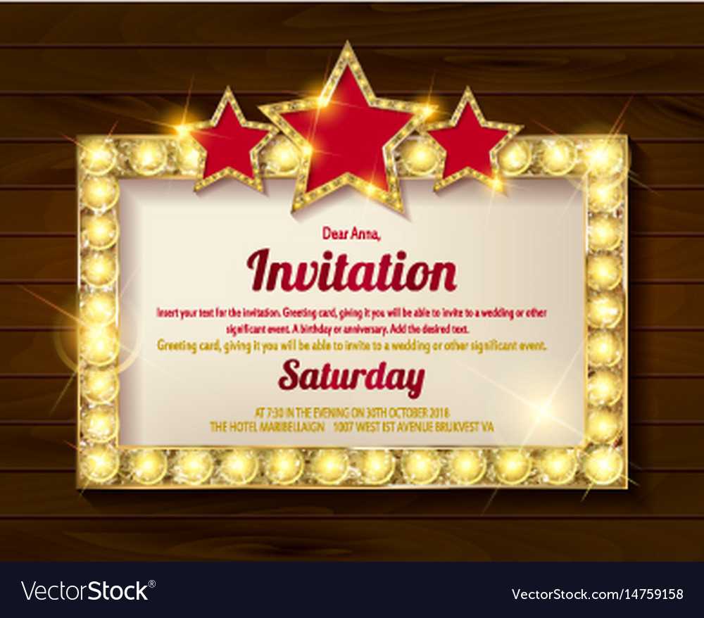 Invitation Card Template Banners Throughout Event Invitation Card Template