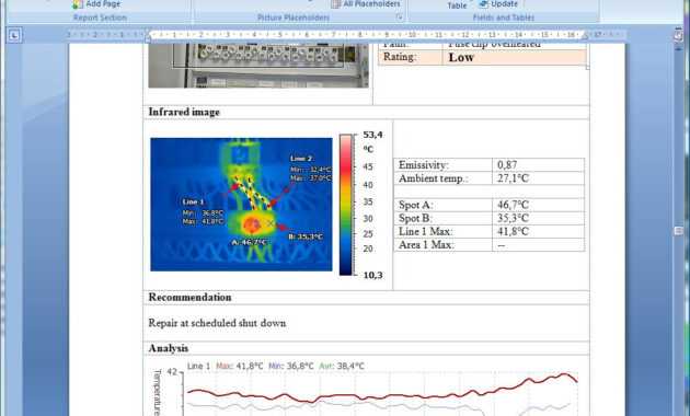 Irt Cronista | Grayess - Infrared Software And Solutions throughout Thermal Imaging Report Template