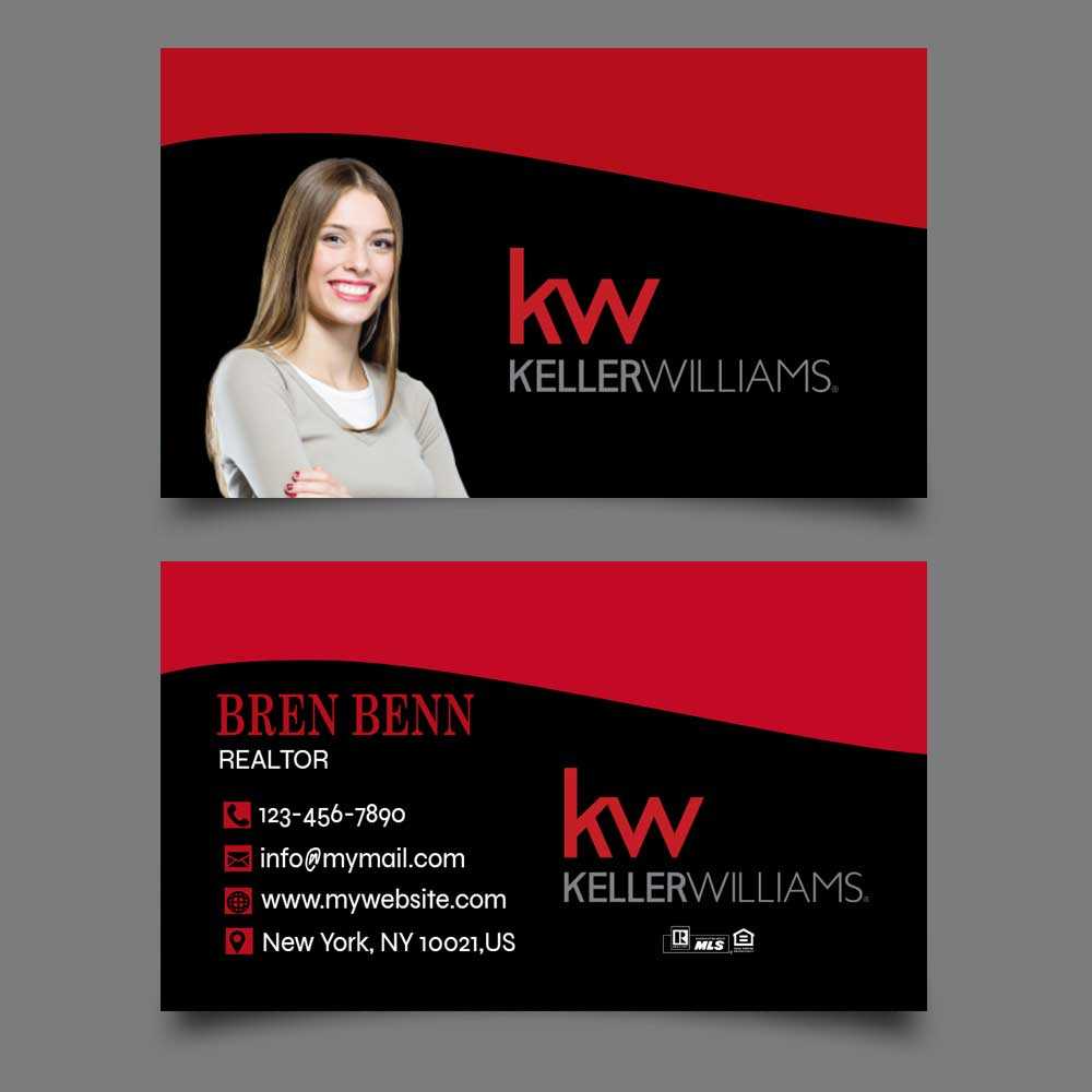 Keller Williams Business Cards 009 Intended For Keller Williams Business Card Templates