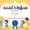 Kids Award Template – Zohre.horizonconsulting.co Pertaining To Gymnastics Certificate Template