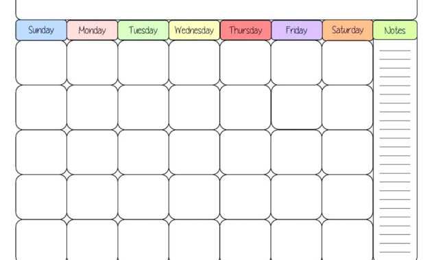 Kids Calendar Template - Zohre.horizonconsulting.co regarding Blank Calendar Template For Kids