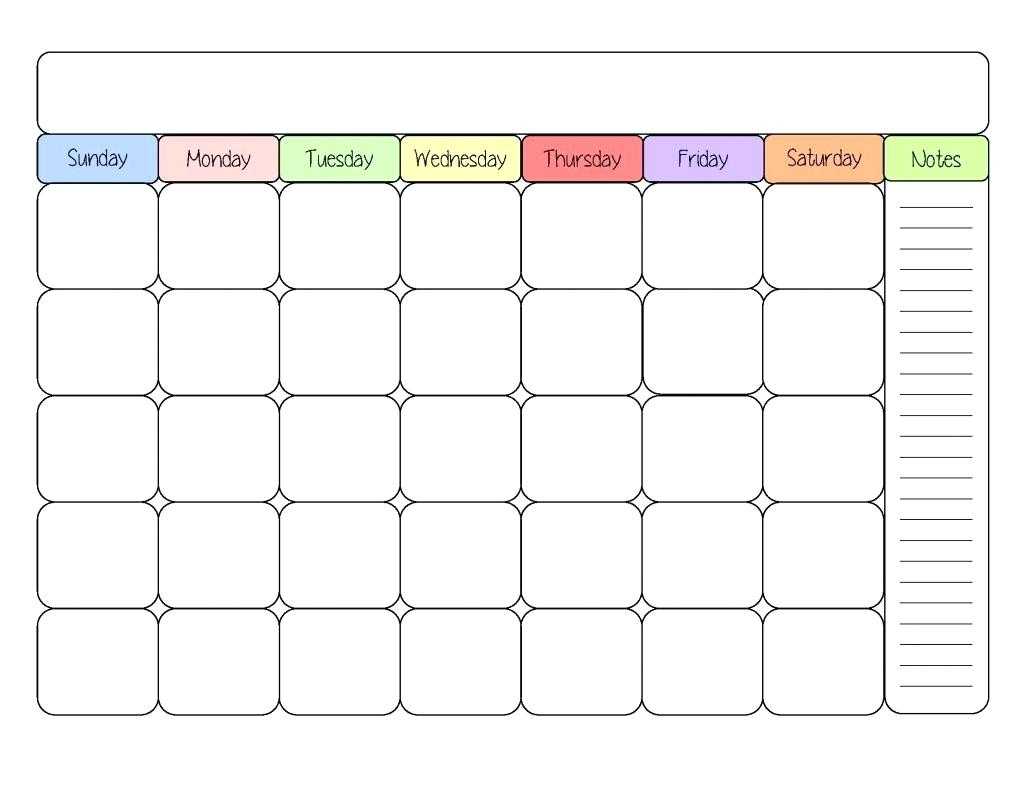 Kids Calendar Template - Zohre.horizonconsulting.co Regarding Blank Calendar Template For Kids