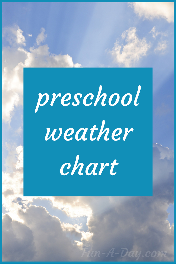 Kindergarten And Preschool Weather Chart Throughout Kids Weather Report Template