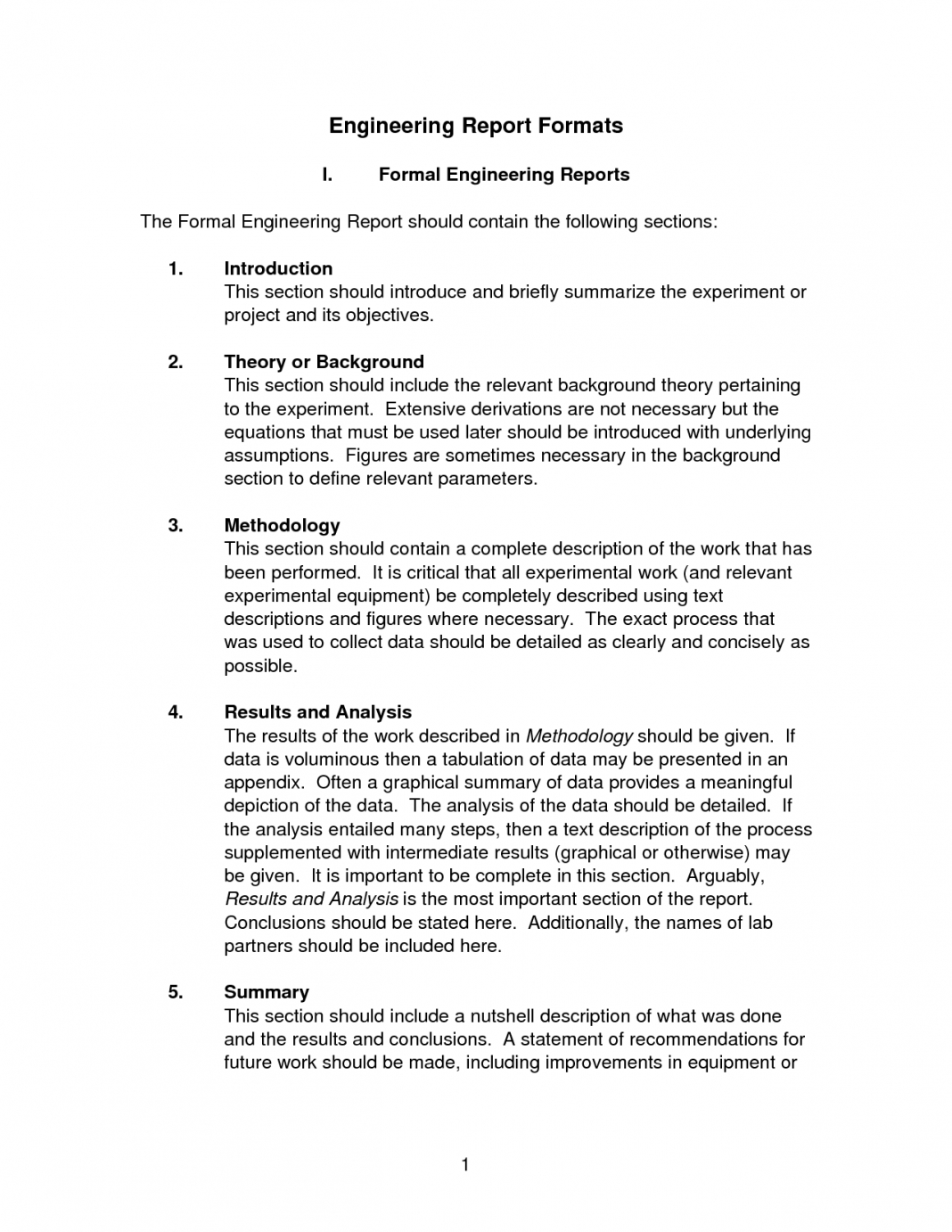 Lab Eport Introduction Sample Template Example Psychology Intended For Engineering Lab Report Template