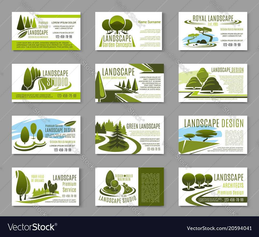 Landscape Business Card Template - Zohre.horizonconsulting.co In Lawn Care Business Cards Templates Free
