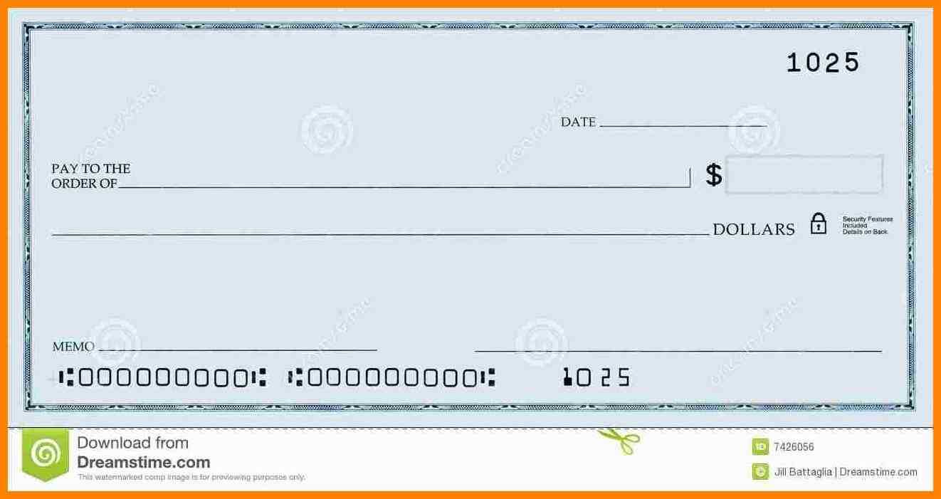 Large Blank Cheque Template – Zohre.horizonconsulting.co Intended For Fun Blank Cheque Template