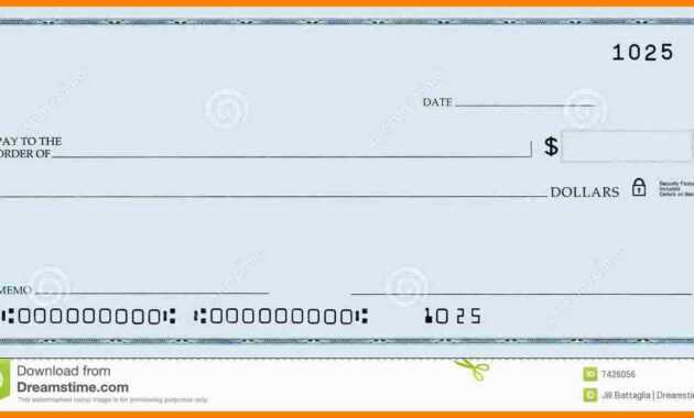 Large Blank Cheque Template - Zohre.horizonconsulting.co within Large Blank Cheque Template