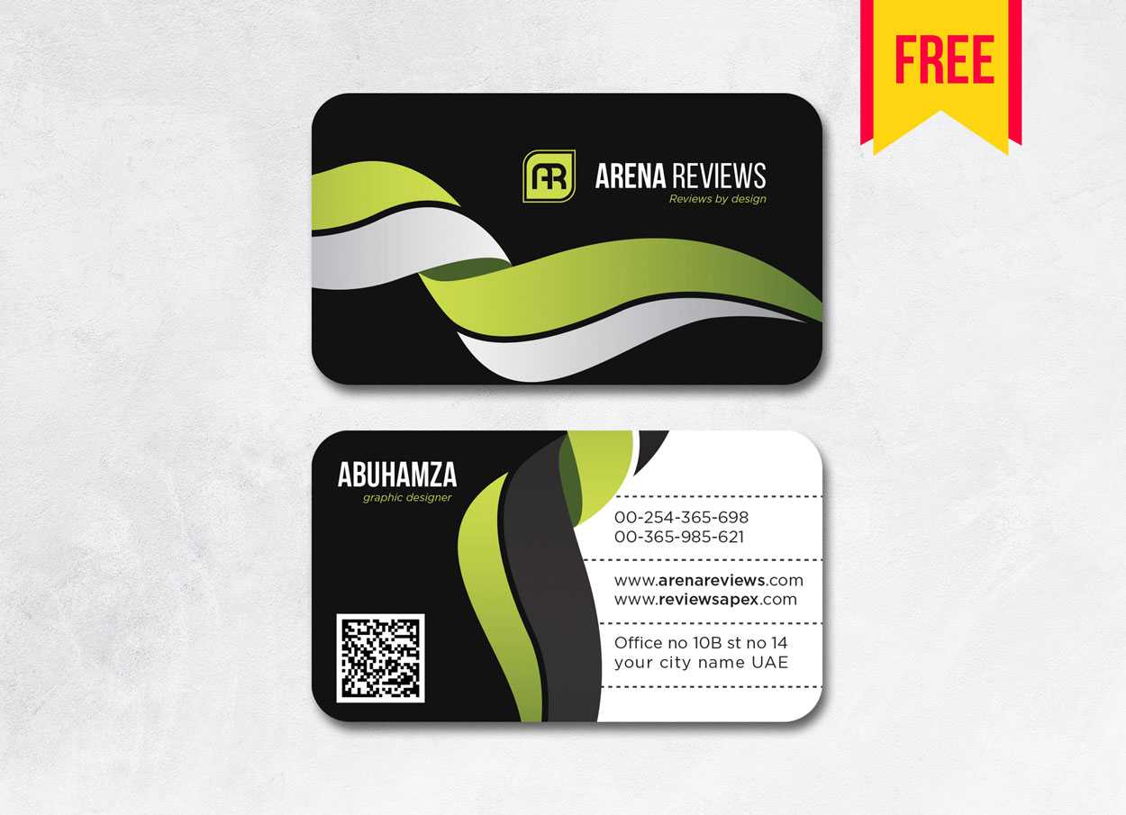 Latest Black Business Card Template Ai | Free Download Throughout Visiting Card Illustrator Templates Download