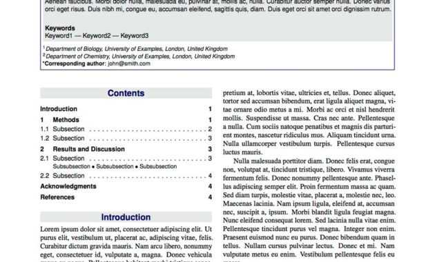 Latex Typesetting - Showcase in Latex Technical Report Template