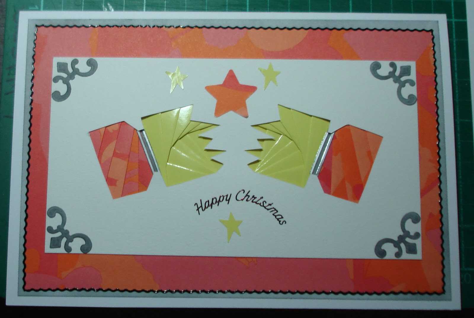 Lorraine Lives Here: Iris Folding Christmas Cracker Regarding Iris Folding Christmas Cards Templates