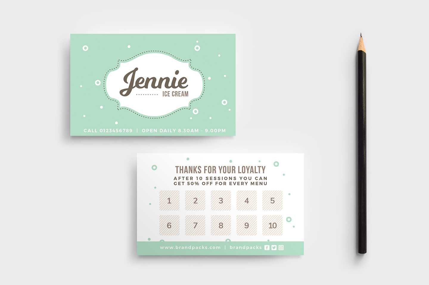Loyalty Card Template – Zohre.horizonconsulting.co Pertaining To Reward Punch Card Template