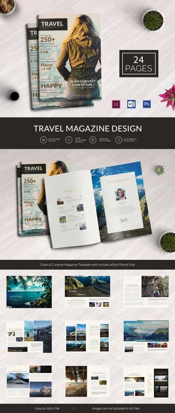 Magazine Template Free Word ] – 55 Brand New Magazine In Magazine Template For Microsoft Word