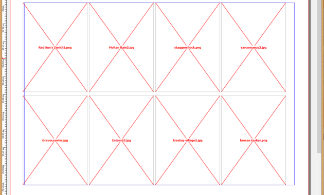 Magic Cube-Tastrophe: Perfect Sized Proxy Template regarding Mtg Card Printing Template