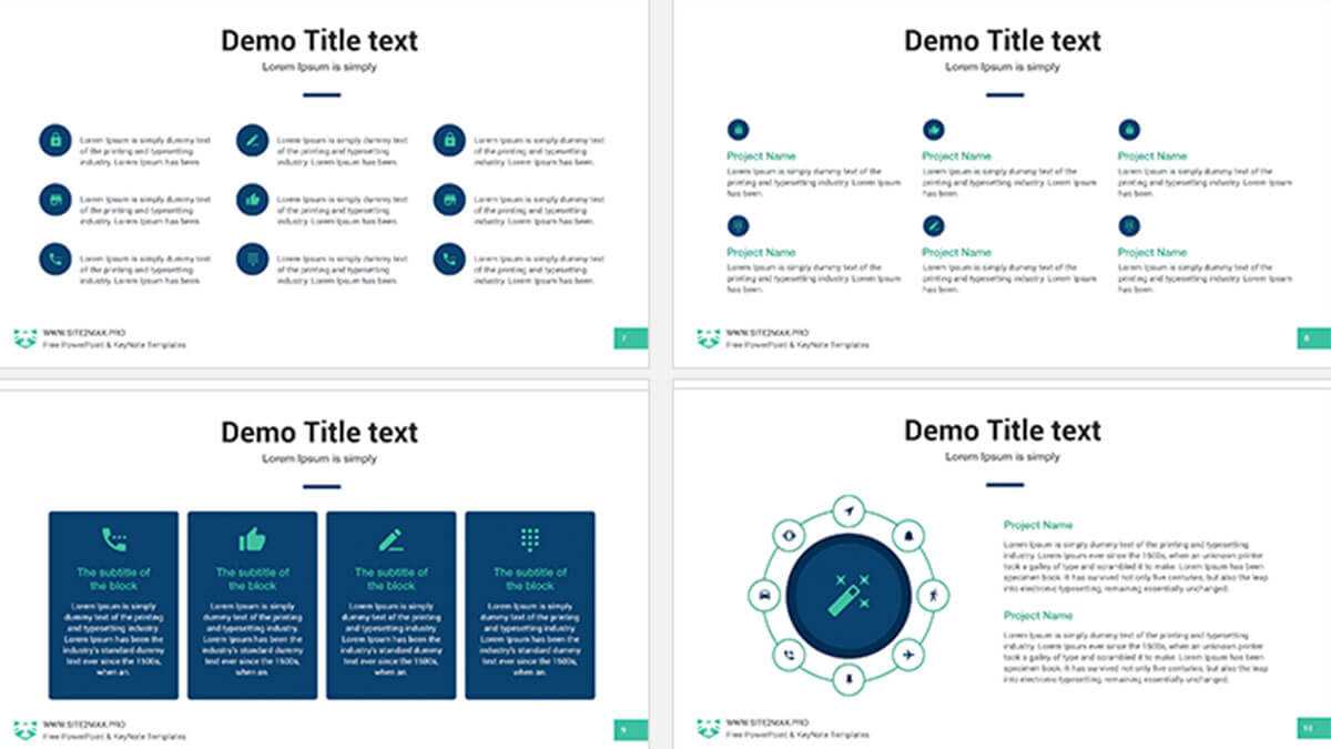 Marketing Plan Free Powerpoint Template – Powerpointify Inside Strategy Document Template Powerpoint