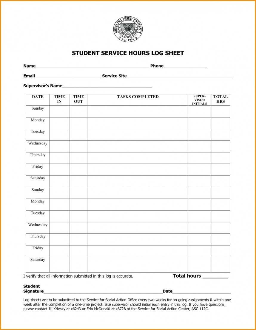 Marvelous Volunteer Hours Log Template Ideas Free Hour With Volunteer Report Template