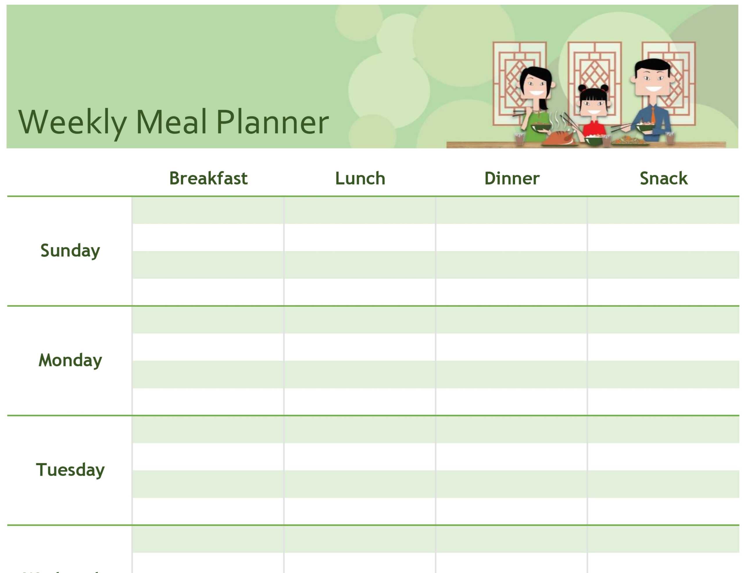 Meal Plan Calendar – Mahre.horizonconsulting.co Inside Meal Plan Template Word
