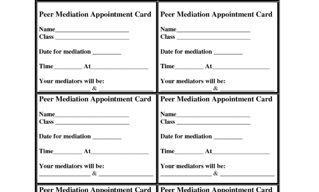 Medical Appointment Card Template Free ] - Appointment Card within Medical Appointment Card Template Free