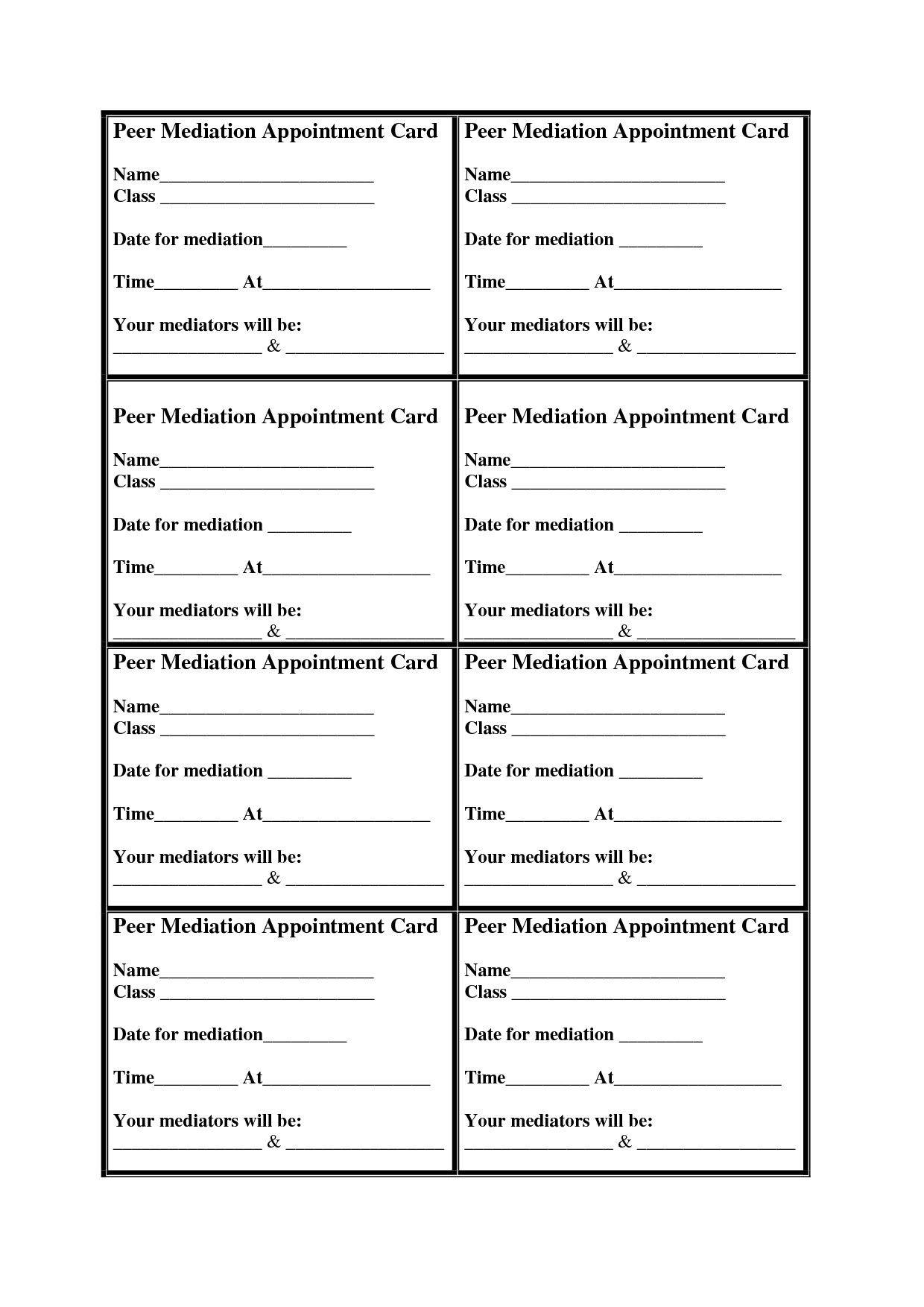 Medical Appointment Card Template Free ] - Appointment Card Within Medical Appointment Card Template Free