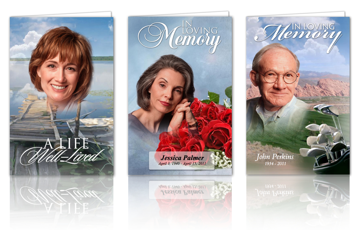 Memorial Program Template In In Memory Cards Templates