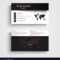 Modern Black White Business Card Template For Black And White Business Cards Templates Free