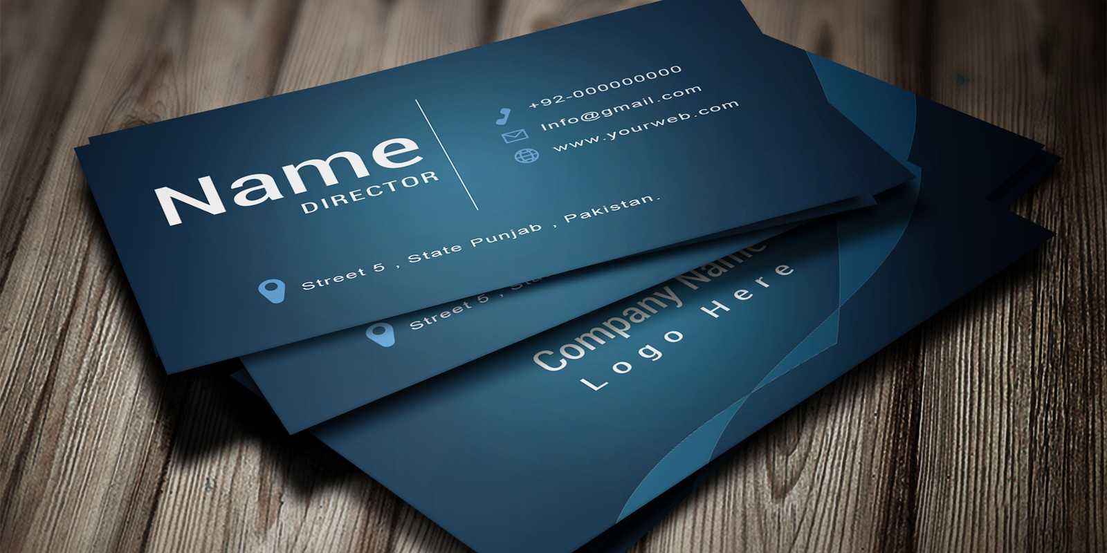 Modern Business Card Template Pertaining To Buisness Card Templates