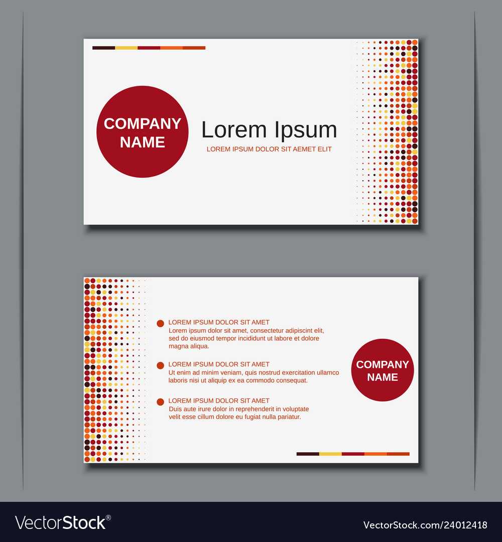 Modern Business Visiting Card Template Throughout Template For Calling Card