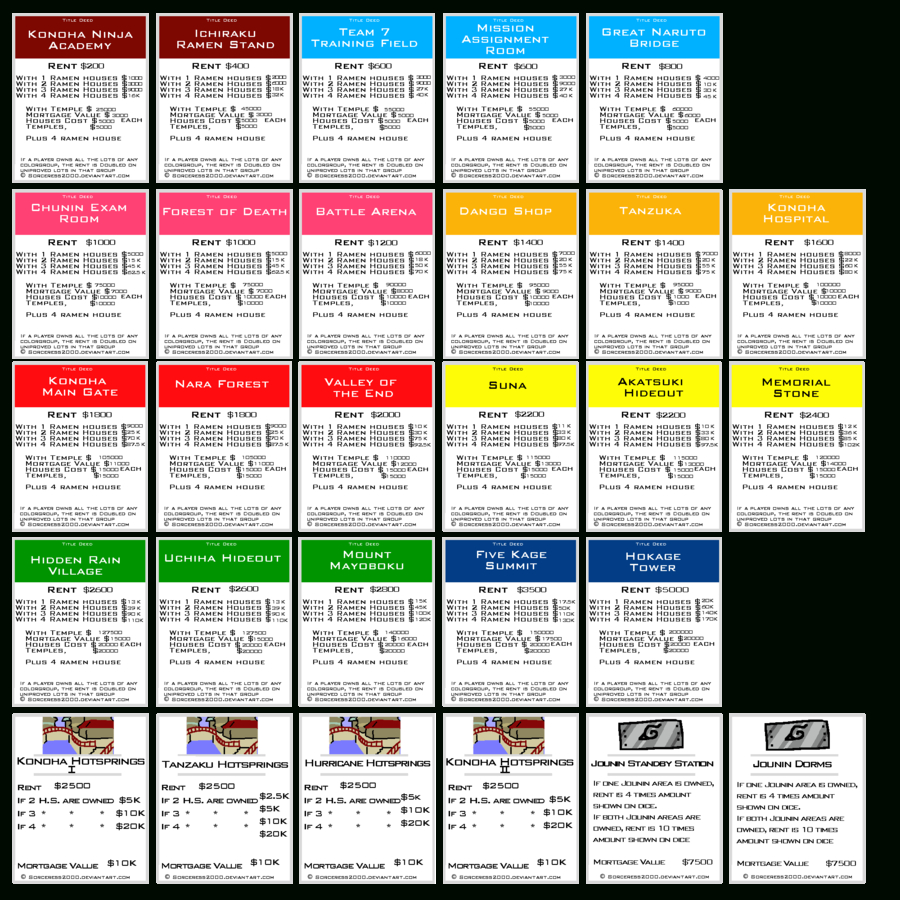 Monopoly Cards Png, Picture #491792 Monopoly Cards Png With Monopoly Property Cards Template