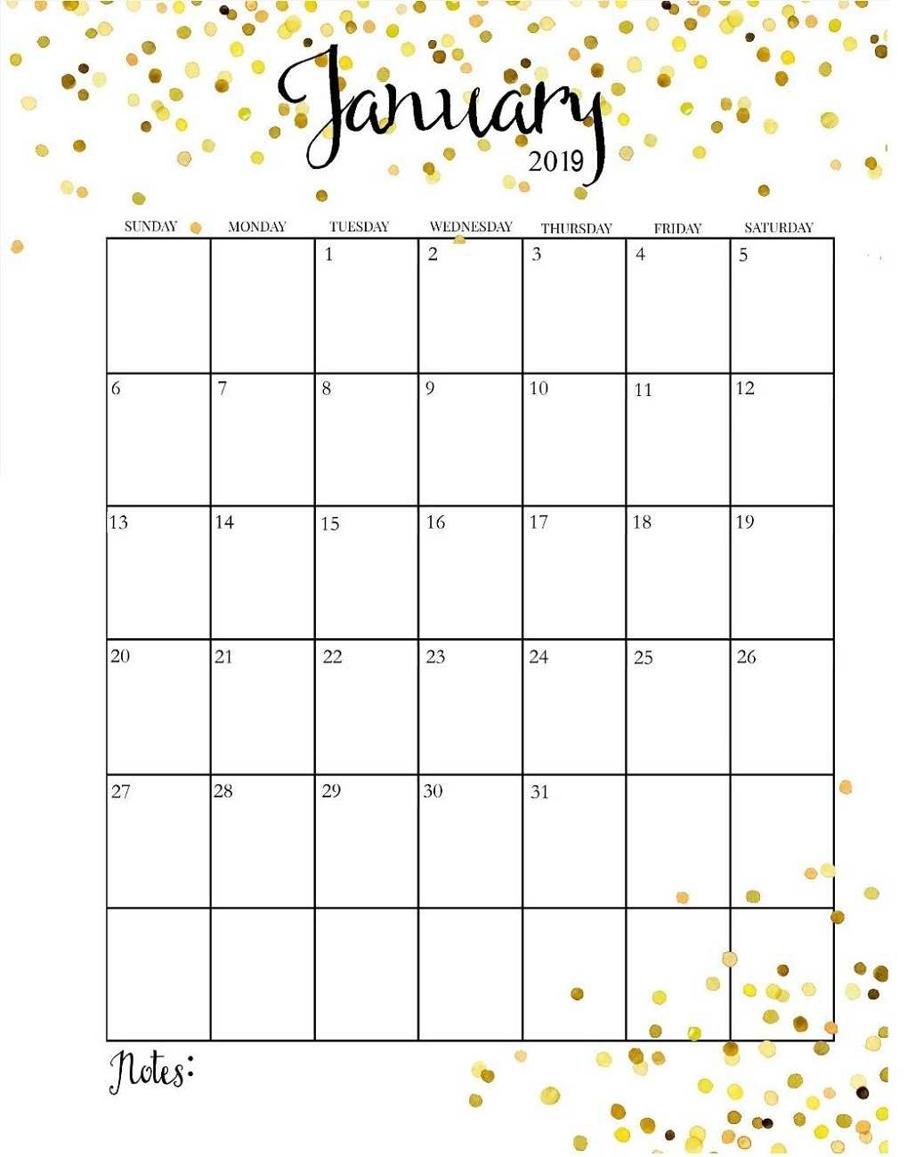 Month At A Glance Calendar Printable 2019 | Calendar Shelter Within Month At A Glance Blank Calendar Template