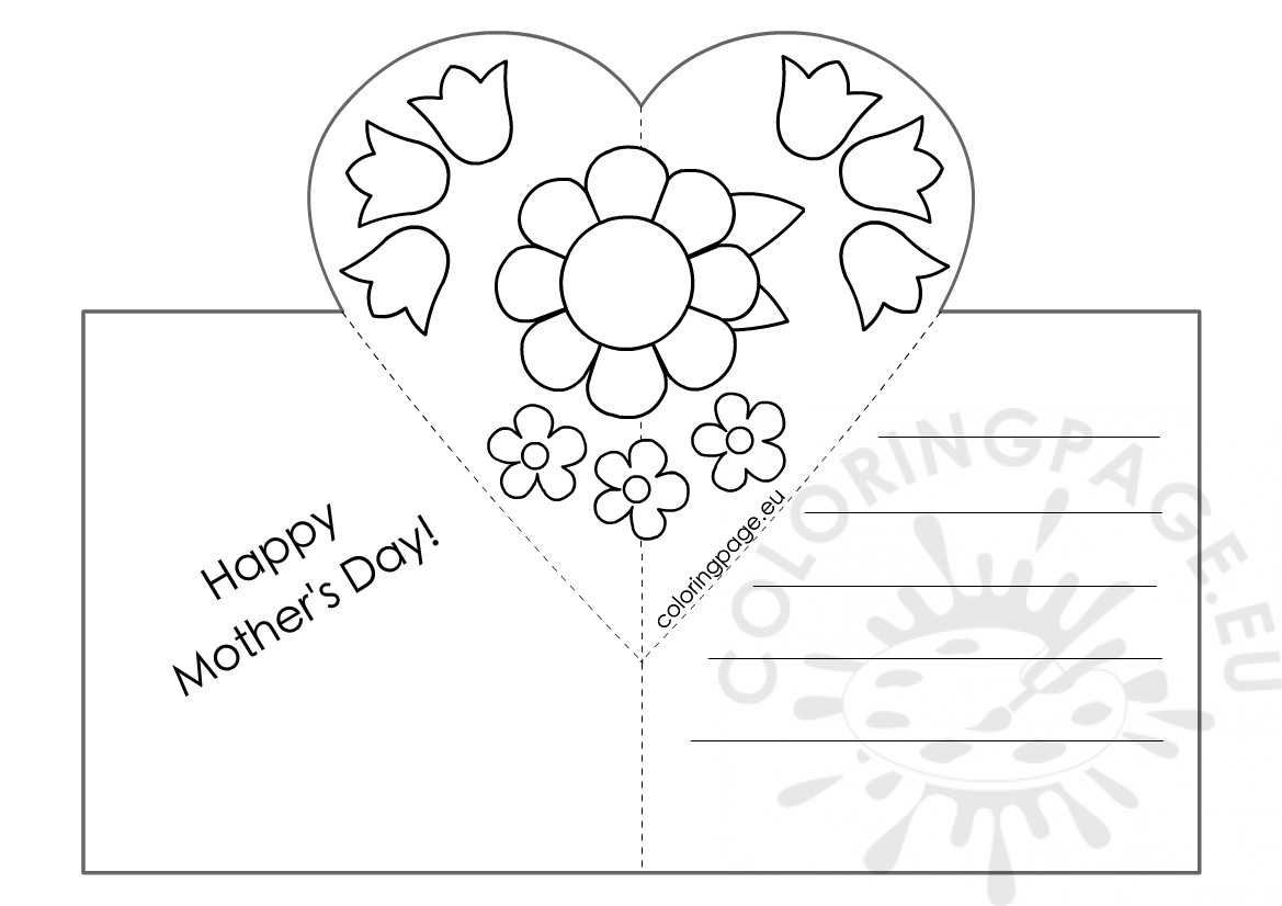 Mother S Day Card Template – Zohre.horizonconsulting.co With Mothers Day Card Templates