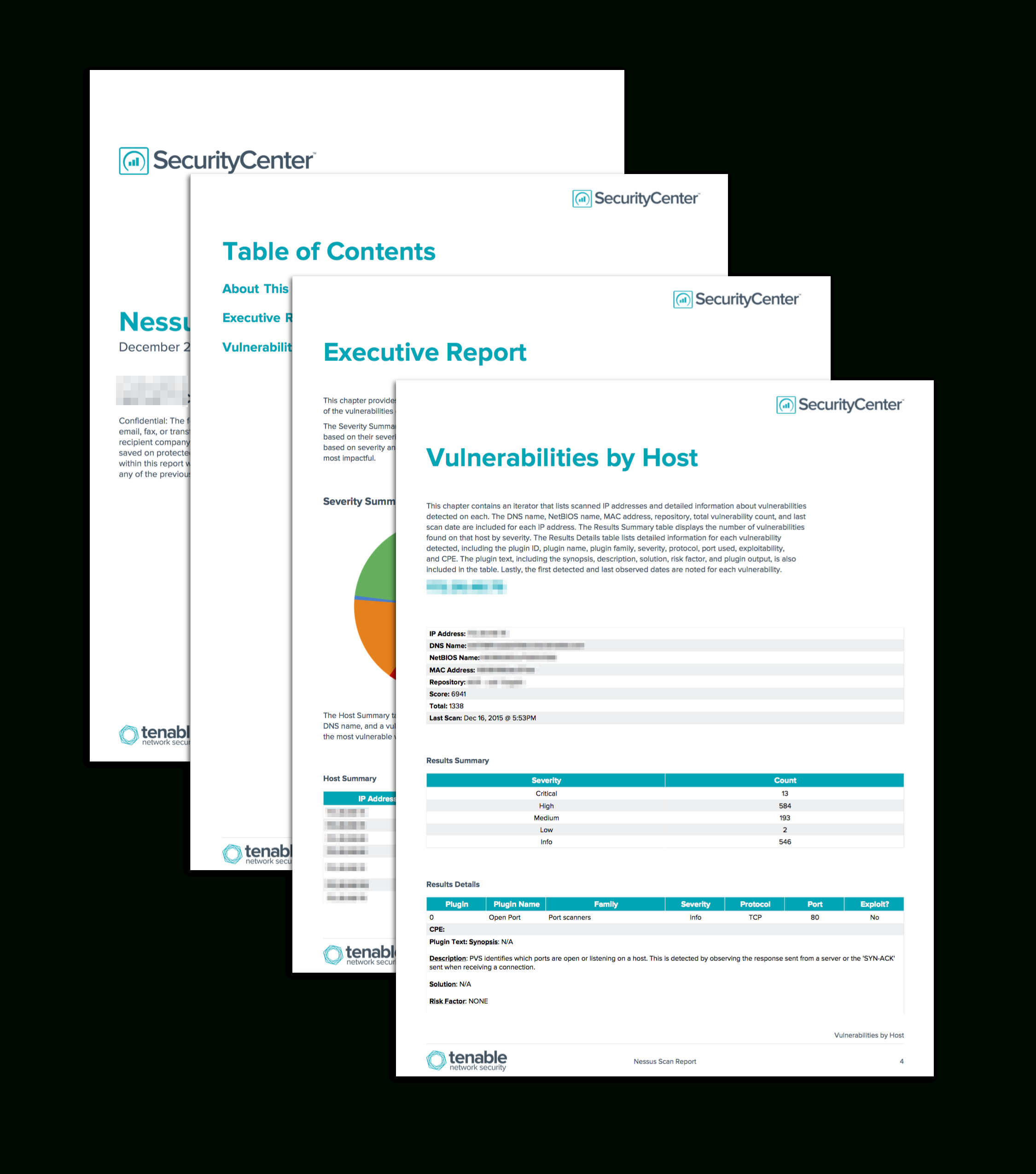 Nessus Scan Report – Sc Report Template | Tenable® Intended For Nessus Report Templates