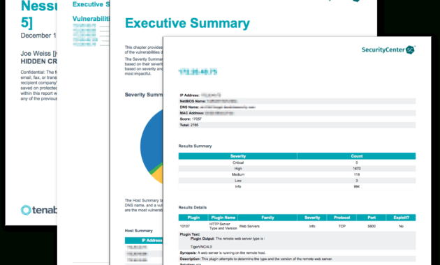 Nessus Scan Report (Top 5) - Sc Report Template | Tenable® with regard to Nessus Report Templates