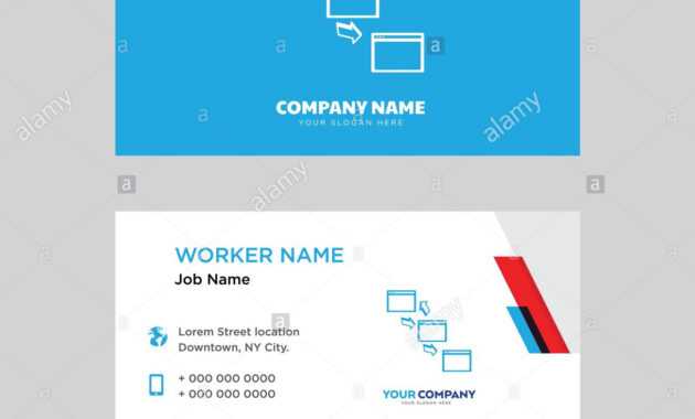 Networking Business Card Design Template, Visiting For Your for Networking Card Template