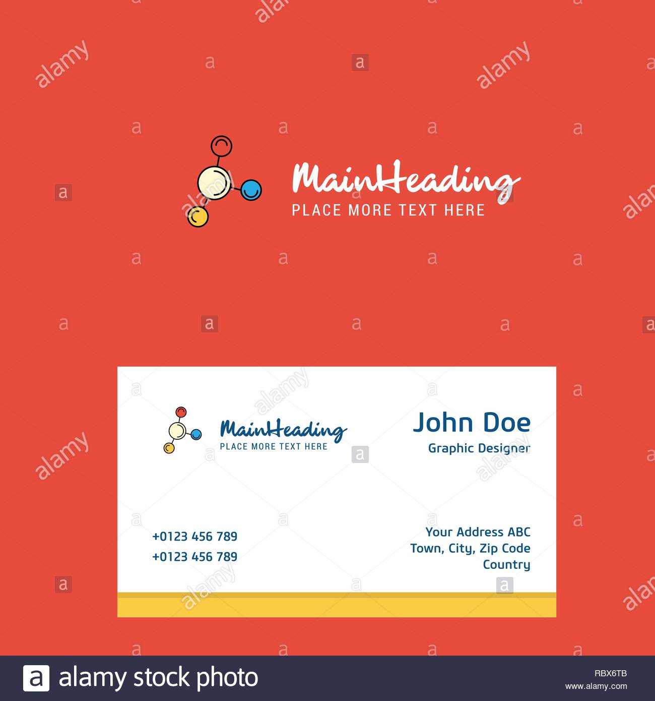 Networking Logo Design With Business Card Template. Elegant In Networking Card Template