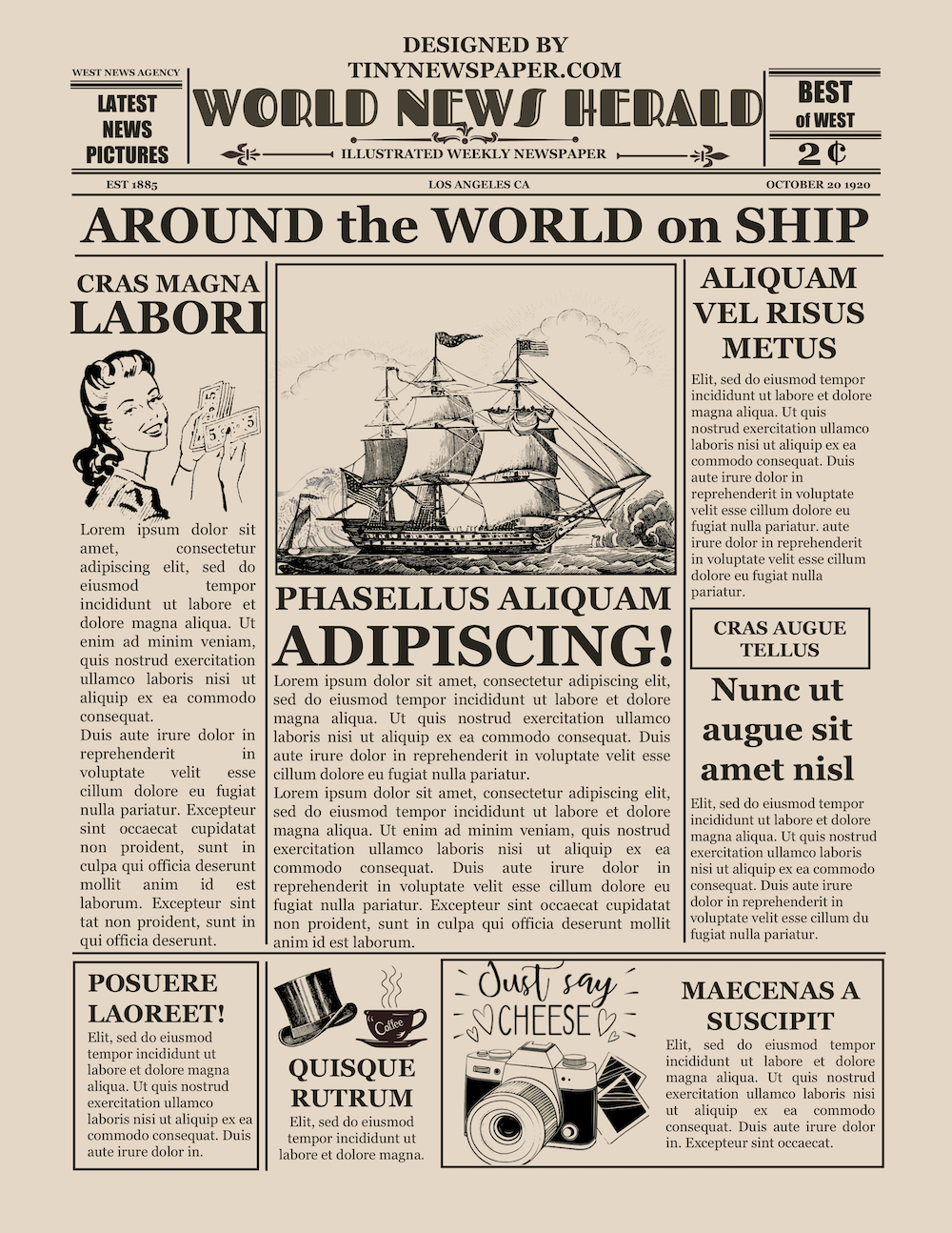 Old Time Newspaper Template Google Docs Word Article For Blank Newspaper Template For Word