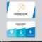 Open Umbrella Business Card Design Template — Stock Vector In Business Card Template Open Office
