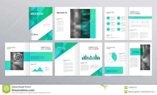 Page Layout For Company Profile, Annual Report, And Brochure regarding Welcome Brochure Template