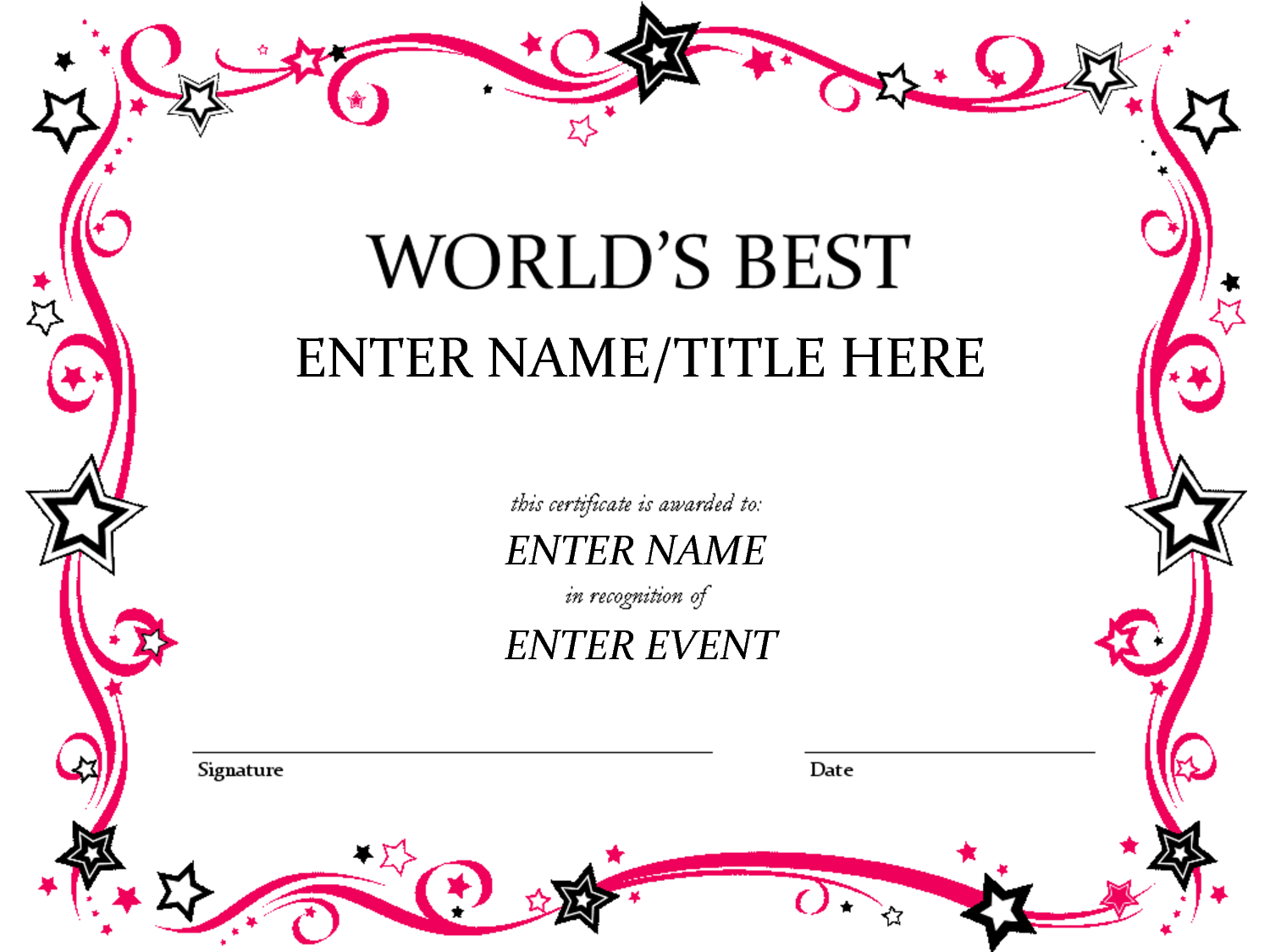 Pages Certificate Templates – Invitation Templates – Clip Within Pages Certificate Templates