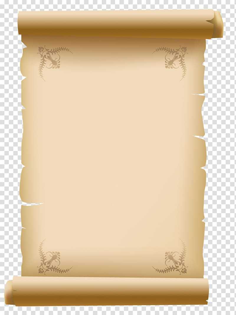 Paper Scroll , Paper Transparent Background Png Clipart With Scroll Paper Template Word