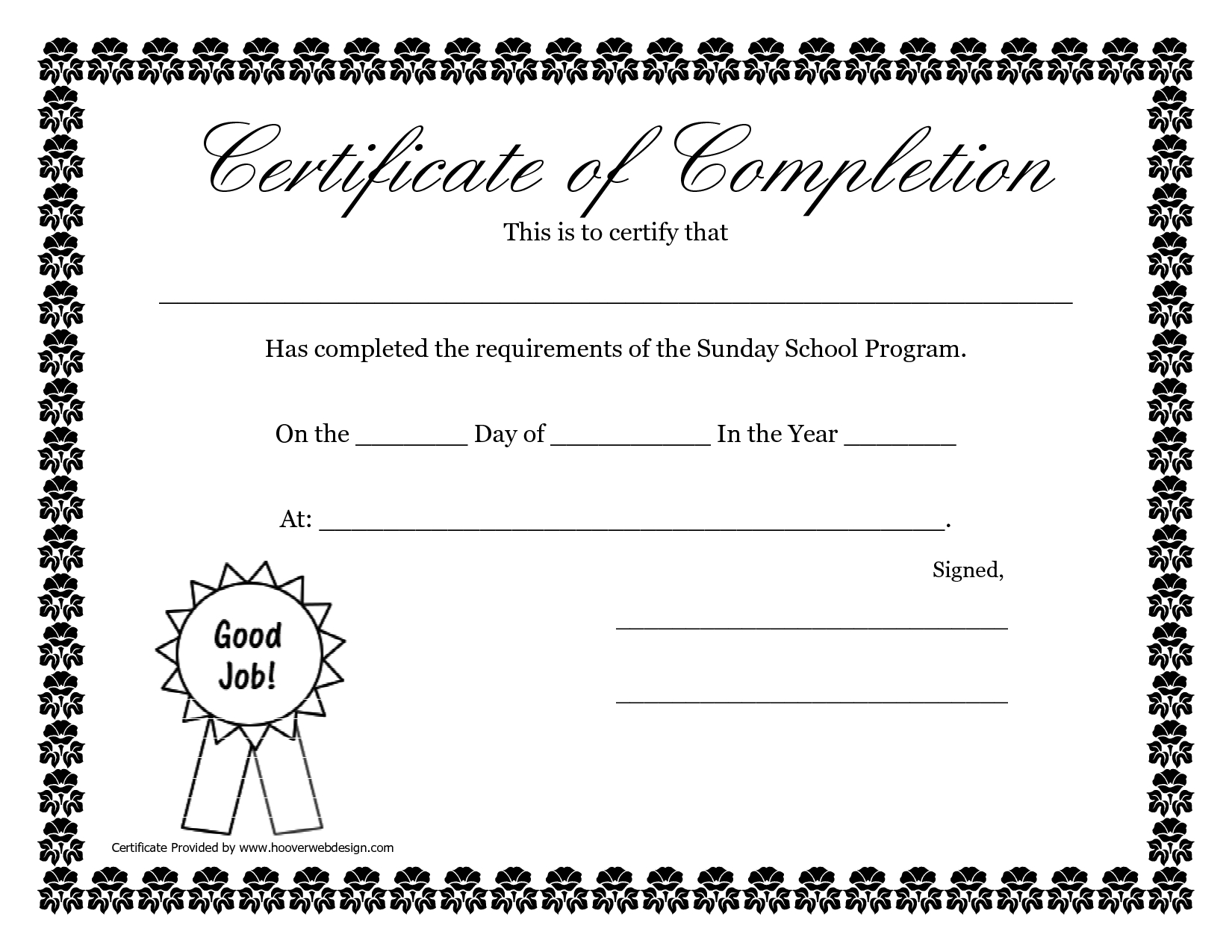 Pdf Free Certificate Templates Throughout Certificate Templates For School